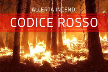 Avviso: stato di grave pericolosit&#224; incendi boschivi